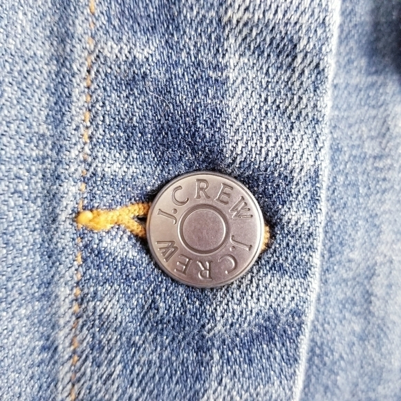 J. Crew Denim Jean Jacket size Small - Picture 6 of 8